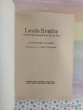 Vintage 1971 Louis Braille: The Boy Who Invented Books for the Blind TW1784 Scholastic Softcover