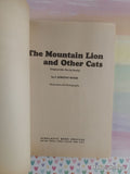 Vintage 1975 4th Printing The Mountain Lion and Other Cats TW1672 Scholastic Softcover, Like New