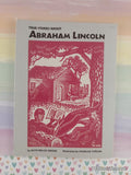Vintage 1973 True Stories About Abraham Lincoln TW2383 Scholastic Softcover