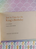 Vintage 1970 1st Printing Just in Time for the King's Birthday TW1794 Scholastic Softcover
