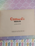 Vintage 1975 2nd Printing Clifford's Riddles TW2686 Scholastic Softcover