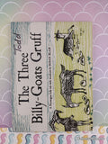 Vintage 1967 2nd Printing The Three Billy-Goats Gruff TW1077 Scholastic Softcover