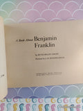 Vintage 1975 1st Printing A Book About Benjamin Franklin TW2539 Scholastic Softcover