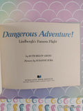 Vintage 1977 Dangerous Adventure! Lindbergh's Famous Flight TW3714 Scholastic Softcover, Like New