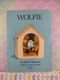 Vintage 1971 1st Printing Wolfie by Janet Chenery TW1855 Scholastic Softcover
