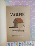 Vintage 1971 1st Printing Wolfie by Janet Chenery TW1855 Scholastic Softcover