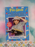 Vintage 1997 1st Printing Full House Michelle: The Substitute Teacher Softcover, Like New