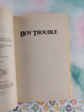 Vintage 1990 Sweet Valley High: Boy Trouble Weekly Reader Hardcover