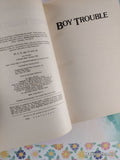 Vintage 1990 Sweet Valley High: Boy Trouble Weekly Reader Hardcover
