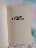 Vintage 1985 Sweet Valley High: Crash Landing! Weekly Reader Hardcover
