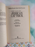 Vintage 1990 Sweet Valley Kids: Jessica's Cat Trick Weekly Reader Hardcover, Like New
