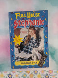 Vintage 1996 1st Printing Full House Stephanie: Wish Upon a VCR Softcover