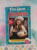 Vintage 1996 1st Printing Full House Stephanie: Sugar and Spice Advice Softcover