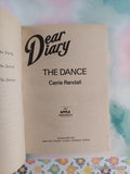 Vintage 1990 1st Printing Dear Diary #3: The Dance Softcover, Like New