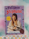 Vintage 1995 1st Printing Full House Stephanie: Back-to-School Cool Softcover