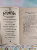 Vintage 1995 1st Printing Full House Stephanie: Back-to-School Cool Softcover
