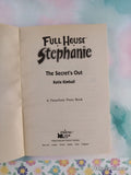 Vintage 1994 1st Printing Full House Stephanie: The Secret's Out Softcover