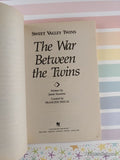 Vintage 1990 1st Printing The War Between the Twins Sweet Valley Twins #37 Softcover