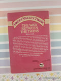 Vintage 1990 1st Printing The War Between the Twins Sweet Valley Twins #37 Softcover