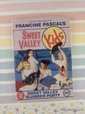 Vintage 1991 1st Printing Sweet Valley Slumber Party Sweet Valley Kids #22 Softcover