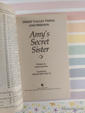 Vintage 1994 1st Printing Amy's Secret Sister Sweet Valley Twins and Friends #83 Softcover, Like New