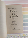 Vintage 1995 1st Printing Romeo and 2 Juliets Sweet Valley Twins #84 Softcover