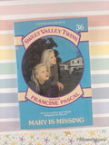 Vintage 1990 1st Printing Mary is Missing Sweet Valley Twins #36 Softcover, Like New
