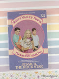 Vintage 1989 1st Printing Jessica, The Rock Star Sweet Valley Twins #34 Softcover, Like New