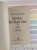 Vintage 1989 1st Printing Jessica, The Rock Star Sweet Valley Twins #34 Softcover, Like New