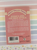 Vintage 1989 1st Printing Jessica and the Brat Attack Sweet Valley Twins #29 Softcover, Like New