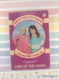 Vintage 1987 1st Printing One of the Gang Sweet Valley Twins #10 Softcover