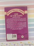 Vintage 1987 1st Printing One of the Gang Sweet Valley Twins #10 Softcover