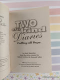 Vintage 2000 1st Printing Calling All Boys Two of a Kind Diaries Softcover