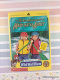 Vintage 1998 Wild Wolf River New Adventures of Mary-Kate & Ashley Softcover *w/Collectible Cards*