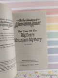Vintage 1999 Big Scare Mountain Mystery New Adventures of Mary-Kate & Ashley Softcover *w/Collectible Cards*