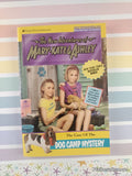 Vintage 2001 Dog Camp Mystery New Adventures of Mary-Kate & Ashley Softcover *w/Collectible Cards*