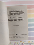 Vintage 1999 1st Printing Disappearing Princess New Adventures of Mary-Kate & Ashley Softcover, Like New *w/Collectible Cards*