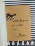 Vintage 1972 Spooky Rhymes and Riddles TW2264 Scholastic Softcover
