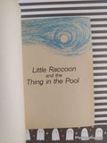 Vintage 1970 1st Printing Little Raccoon and the Thing in the Pool TW1275 Scholastic Softcover