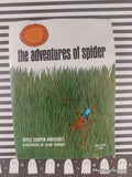 Vintage 1970 1st Printing The Adventures of Spider TW1679 Scholastic Softcover