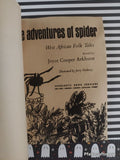 Vintage 1970 1st Printing The Adventures of Spider TW1679 Scholastic Softcover