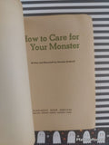 Vintage 1971 5th Printing How to Care for Your Monster TW1688 Scholastic Softcover
