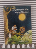 Vintage 1974 7th Printing Mystery in the Night Woods TW1421 Scholastic Softcover, Like New