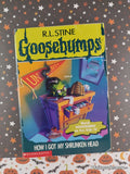 Vintage 1996 1st Printing How I Got My Shrunken Head Goosebumps #39 Softcover