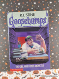 Vintage 1993 The Girl Who Cried Monster Goosebumps #8 Softcover