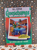 Vintage 1996 1st Printing Say Cheese and Die - Again! Goosebumps #44 Softcover