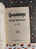 Vintage 1996 1st Printing The Beast From the East Goosebumps #43 Softcover