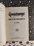 Vintage 1996 1st Printing Night of the Living Dummy III Goosebumps #40 Softcover