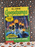 Vintage 1996 1st Printing Attack of the Jack-o'-Lanterns Goosebumps #48 Softcover