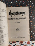 Vintage 1996 1st Printing Legend of the Lost Legend Goosebumps #47 Softcover